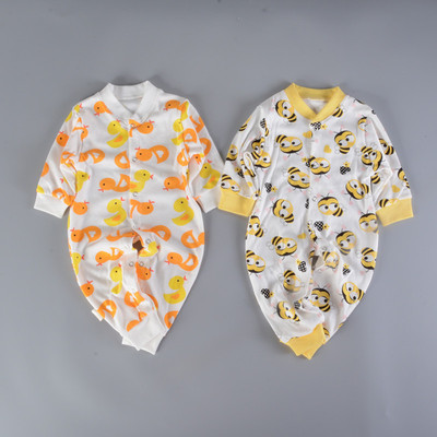 New products baby one-piece garment Long sleeve baby Romper Cotton baby clothes spring and autumn Climbing clothes Autumn and winter Manufactor wholesale