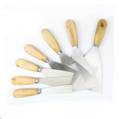 厂家现货普通木把油灰刀 木把铲刀 不锈铁油灰刀 铲刀 清洁刀|ms