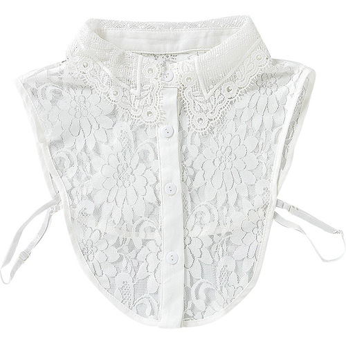 New Spring and Autumn Fake Collar Shirt Lace Fake Collar Women's Winter Versatile Sweater Shirt Fake Collar
