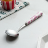 Cartoon ceramics stainless steel, coffee spoon