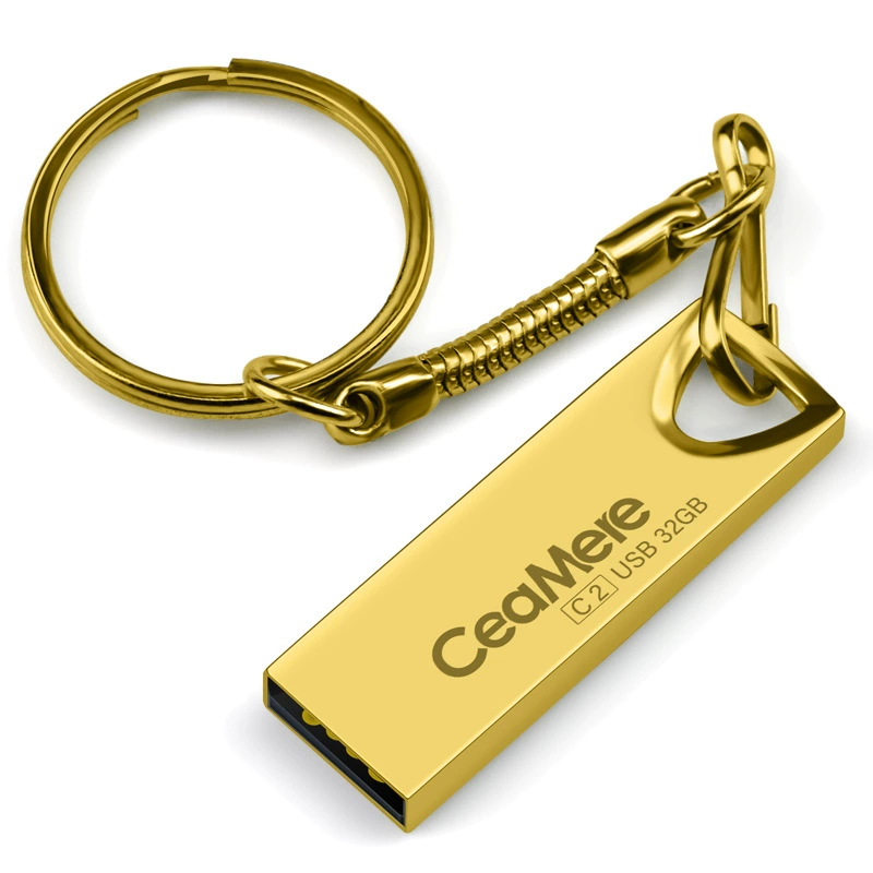 Металлический флеш-накопитель USB высокой скорости оптовая продажа индивидуальный дизайн подарок на день рождения 8Г, G16, 32Г, G64, 64Г
