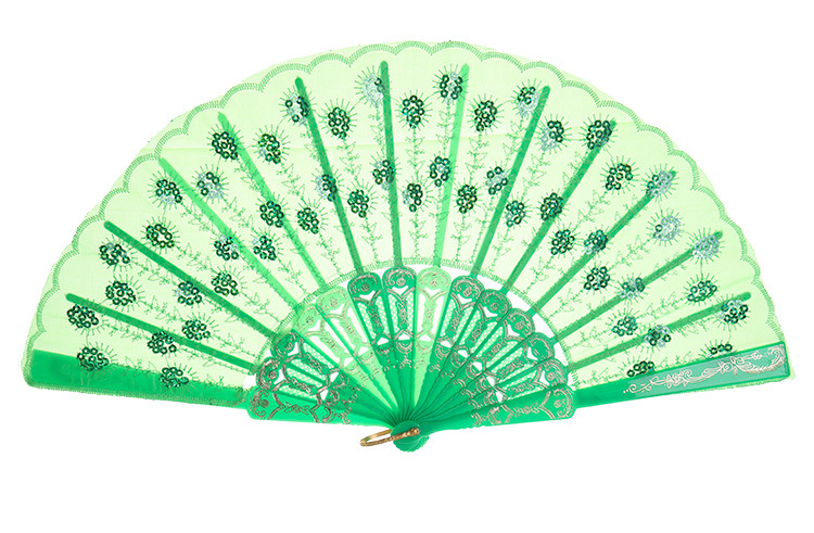 Factory direct supply of ancient-style fans, Chinese-style stage performance folding fans, photography prop fans, home decoration fans detail image 12