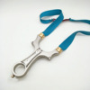 Slingshot stainless steel with flat rubber bands