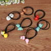 Bulletproof young group hair clip earring head rope hair rope clip around