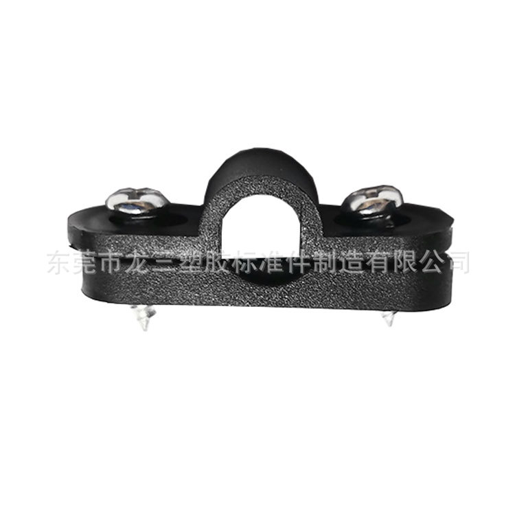 龙三厂家供应塑料电缆压线扣 上下组合型电线固定扣LS-026