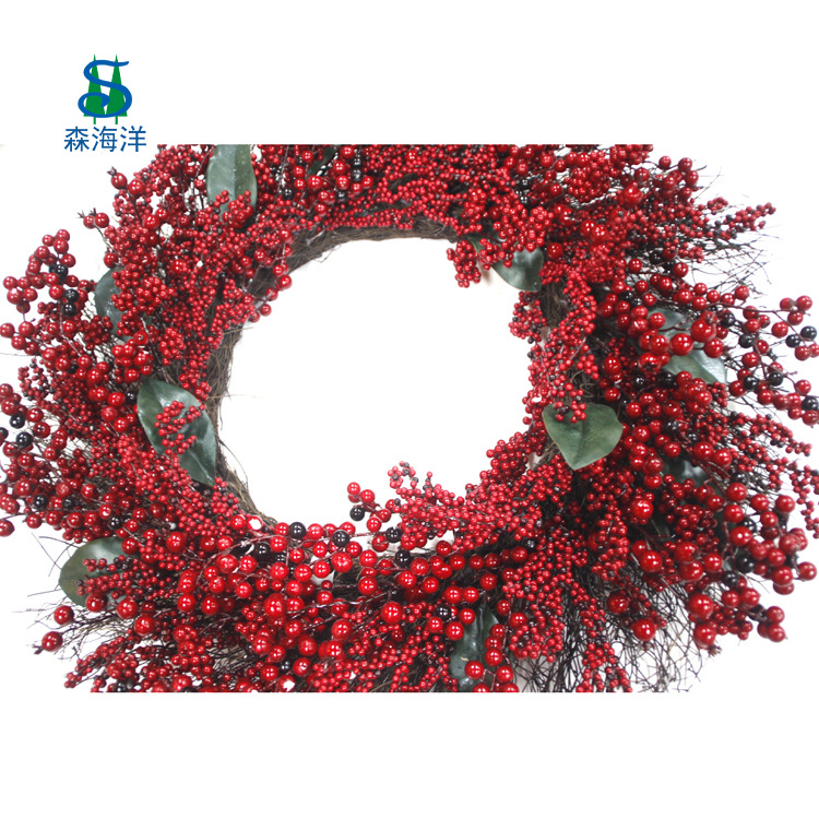 Decoración de Navidad Corona de Navidad Adorno navideño Guirnalda