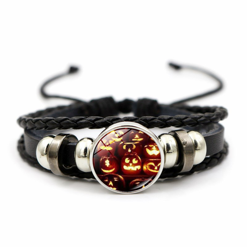 Bracciale di perle halloween accessorio gioiello fatto a mano_voghion.com