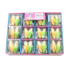 表情香蕉橡皮擦小学生学习用品韩国创意可爱卡通橡皮文具奖品礼品