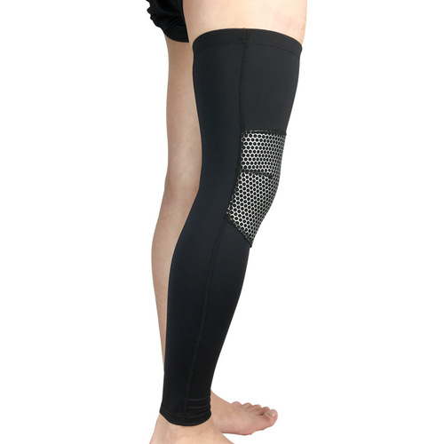 Cross-border anti-slip sports extended knee pads for running and cycling, calf guards, extended leg pads, socks, basketball protective gear, can be shipped on behalf of