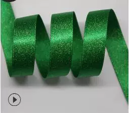 戈登 Webbing High-density Polyester Handmade Bow DIY Webbing Gift Flower Packaging Auxiliary Material Gold Weft Belt