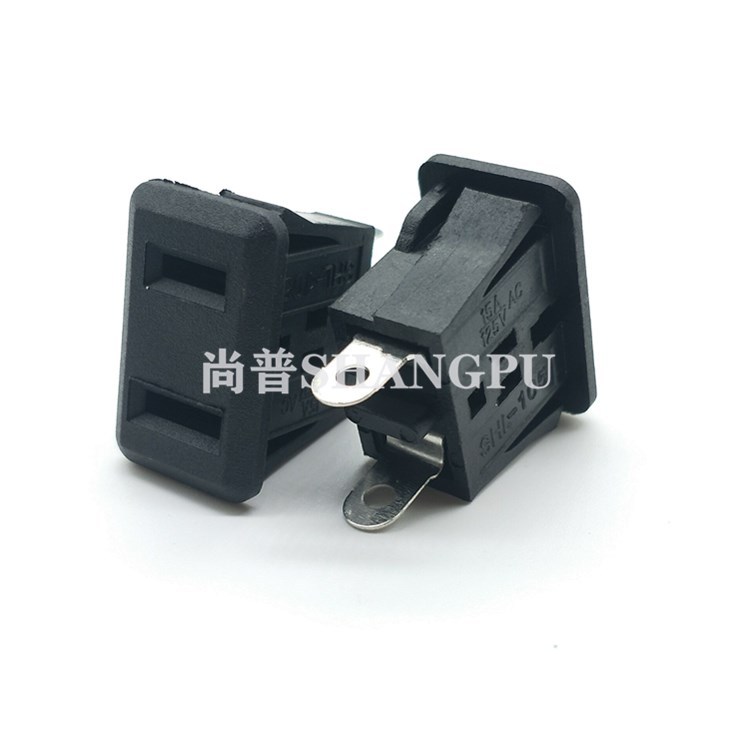 供应工业用插座 AC-14-12卡式2孔母座AC母座二孔插座