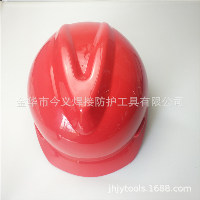 优惠供应建筑工地用安全帽V型四点织带内衬带旋钮下巴带多色可选