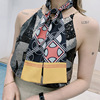 Korean Edition Strip Silk scarf have more cash than can be accounted for Versatile Silk scarf the republic of korea decorate Scarf Korean Edition scarf Banding
