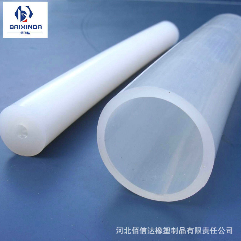 厂家食品行业用透明硅胶管 奶瓶硅胶软管  不易腐蚀硅胶管