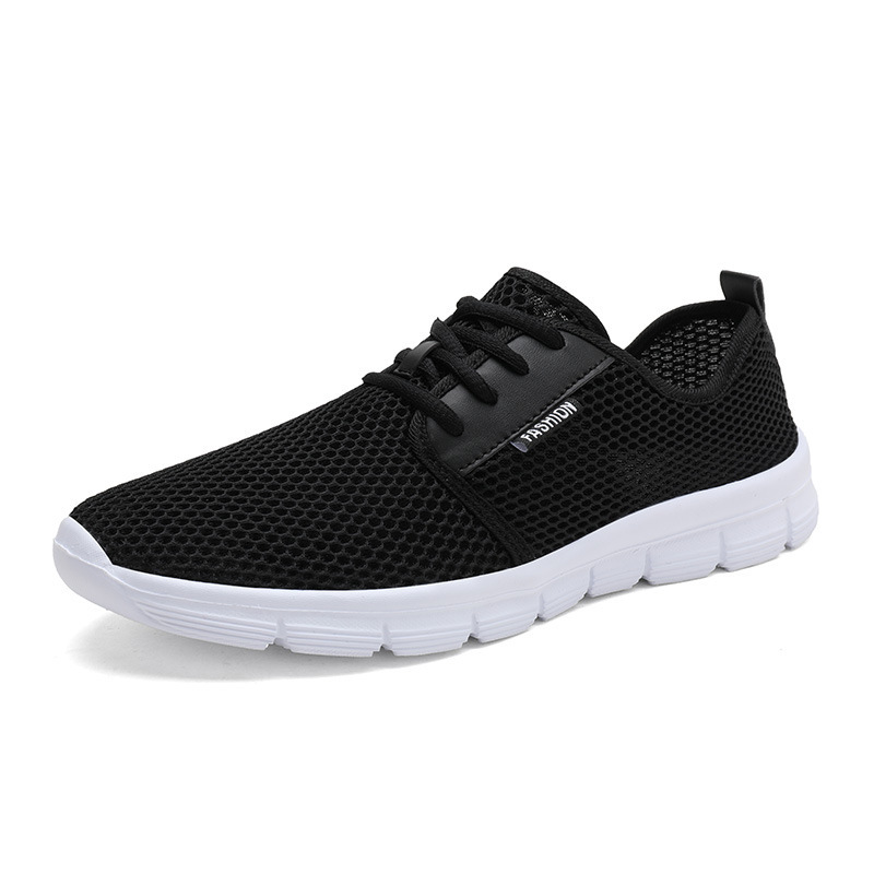 2022 New Spring and Summer Korean Fashionable Men's Shoes All-match Sports Casual Men's Single Mesh Shoes Internet Celebrant Breathable Fashionable Shoes