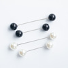 Pin, set, accessory from pearl, brooch, suitable for import