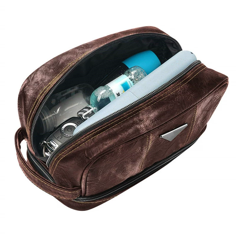 Полиуретановый ретро универсальная переносная водонепроницаемая сумка organizer bag, косметичка, прямая продажа с завода, ностальгия