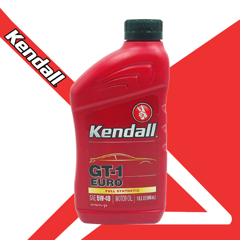 康度机油kendall康多欧标 5w-40 美国进口正品 康菲全合成机油