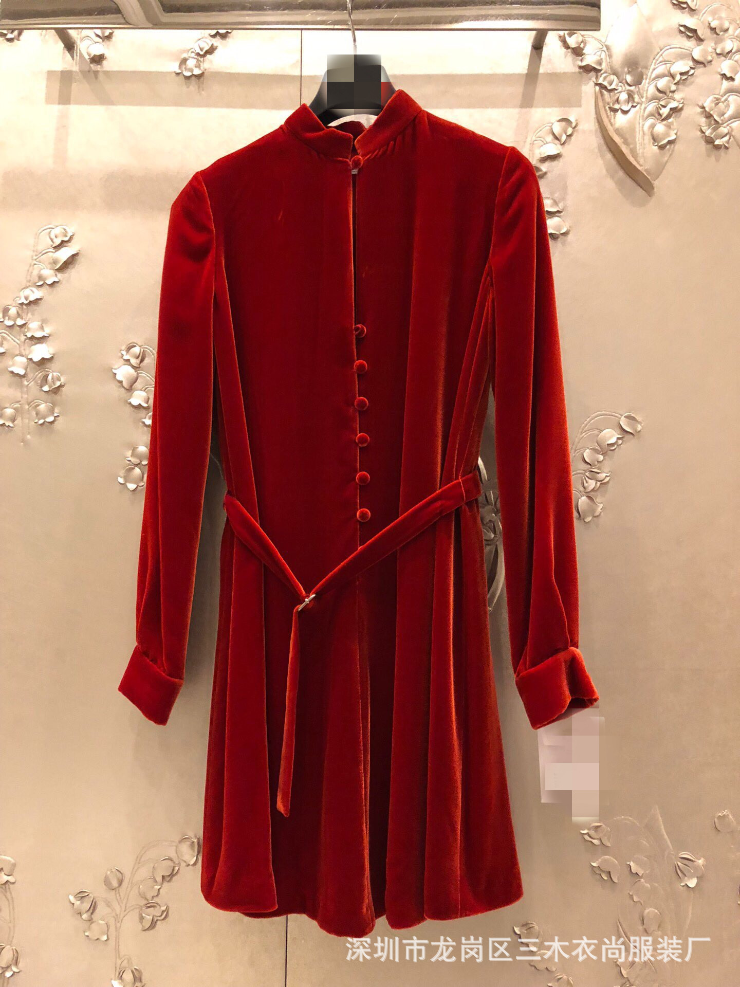 Robe femme en Velours - Ref 3335987 Image 1