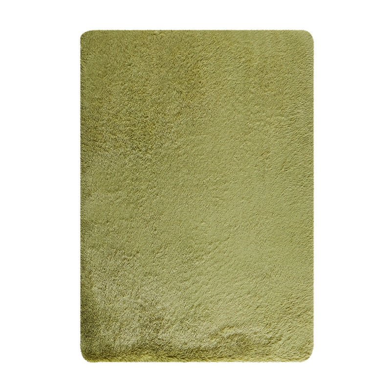 Venta al por mayor de felpa gruesa sala de estar dormitorio corbata-teñido seda alfombra de piso estera puerta baño cocina piso alfombra