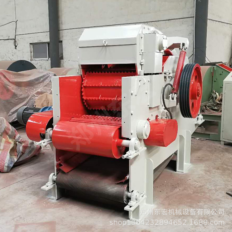 供应鼓式削片机 218树皮粉碎机 原木材削片机 树枝削片机