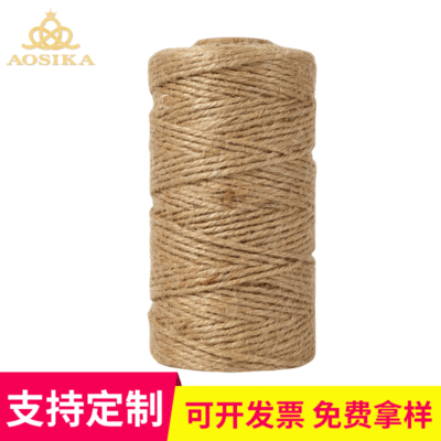 Manufactor Linen thread manual accessories DIY packing Tag Photo wall Lighting Glass Linen thread Cross border supply 100 rice