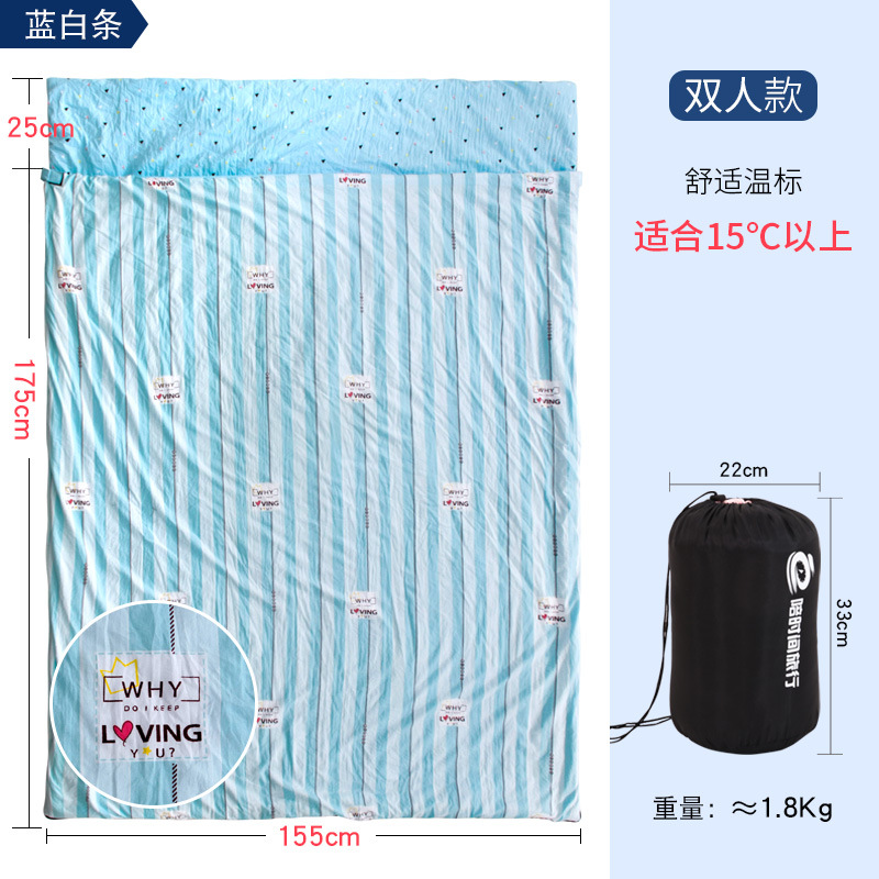 세척면 1.8kg 파란색과 흰색 스트립