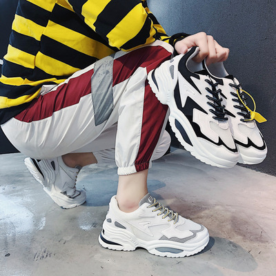 Foreign trade Lovers' shoes Diddy Korean Edition Harajuku men and women new pattern gym shoes Net Red Women's Shoes Large Casual shoes