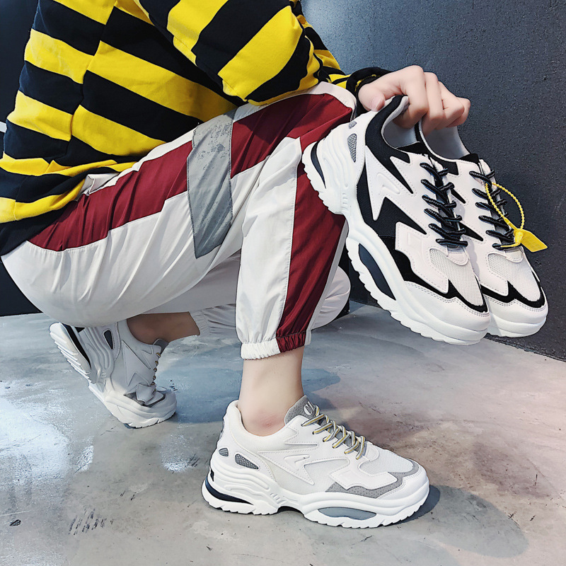 Foreign trade Lovers' shoes Diddy Korean Edition Harajuku men and women new pattern gym shoes Net Red Women's Shoes Large Casual shoes