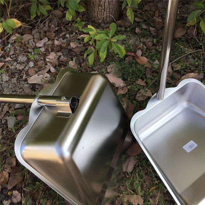 一体成型不锈钢簸箕居家日用品清洁用品无磁垃圾铲荣耀厂生产厂家