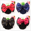 Hair accessory, colour circle, hair mesh, cloth with bow, hair rope, Korean style