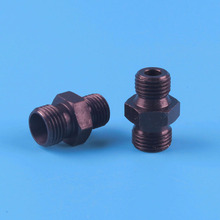 厂家加工外丝卡套式部锈钢接头 多型号碳钢过渡接头液压油管接头