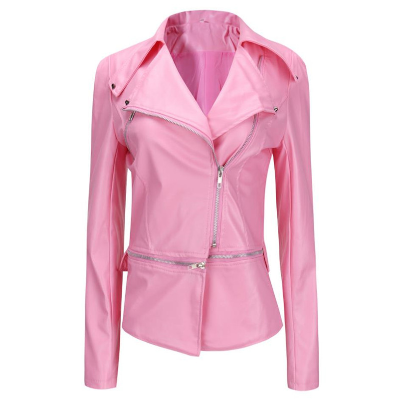 Veste cuir femme en PU - Ref 3447550 Image 5