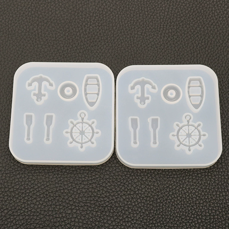 Пластиночная силиконовая форма ручной работы得意生活 Silicone mold handmade, marine pendant, mirror effect