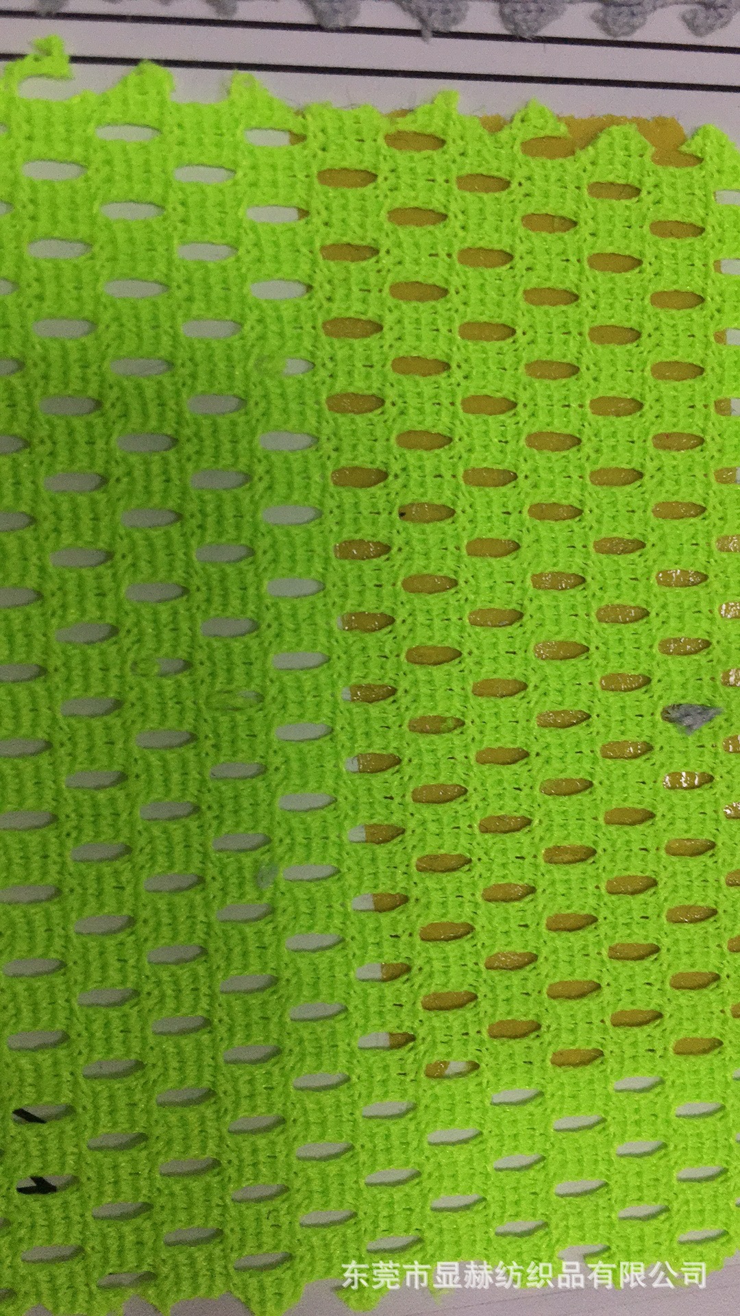 福建厂家直销 现货颜色 K485特殊鞋材网 低弹洞布网眼布