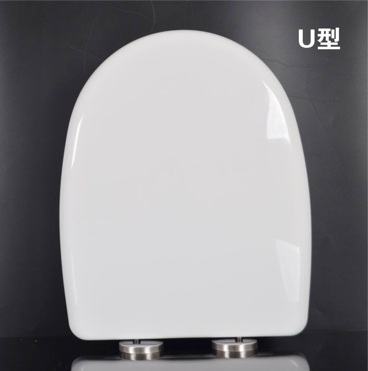 One-button toilet seat cover, universal thickened toilet seat cover, old-fashioned household flush toilet seat cover, toilet accessories undefined