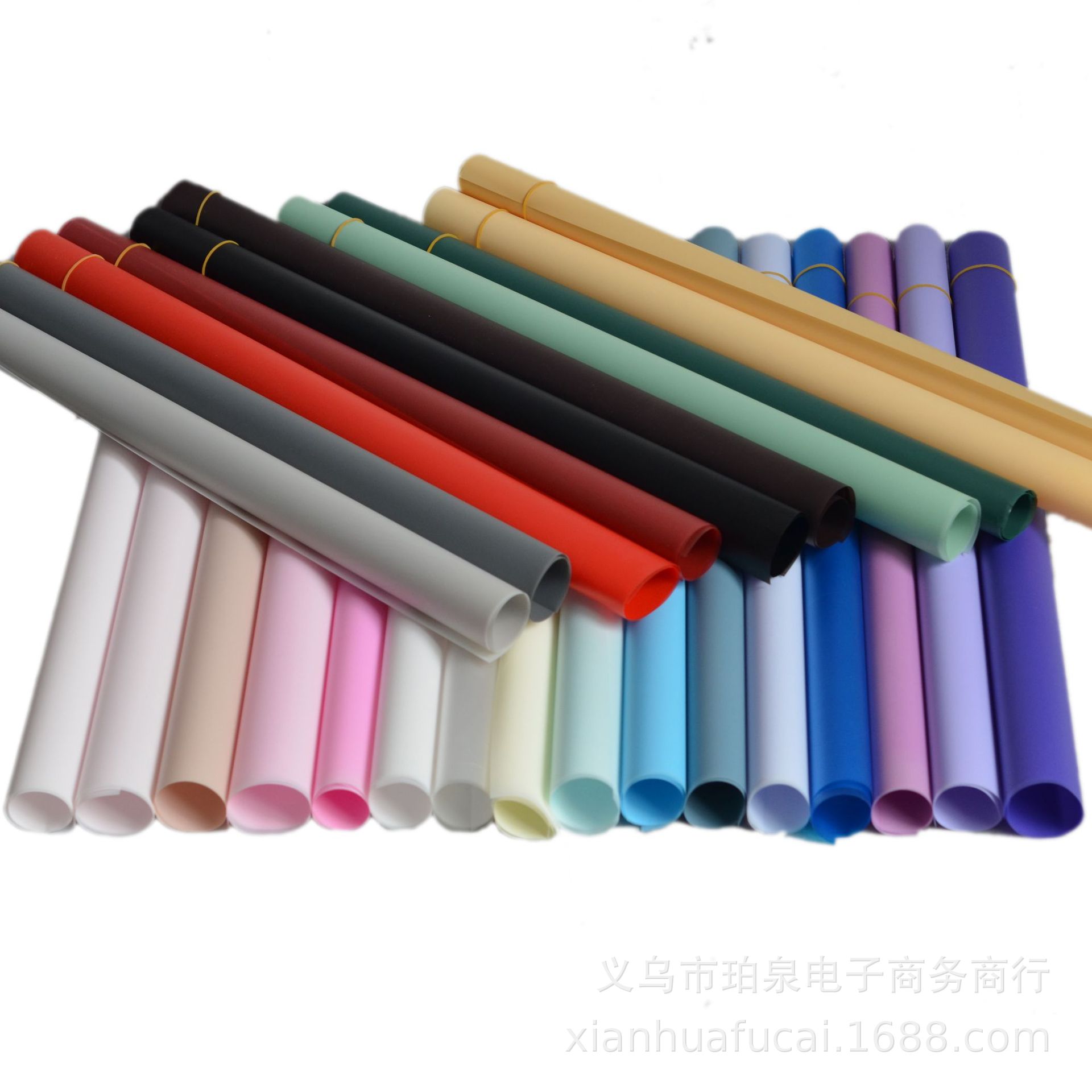 礼品包装纸_防水雾面纸 礼品包装纸 鲜花 纯色半透明磨砂雾面 - 阿里巴巴