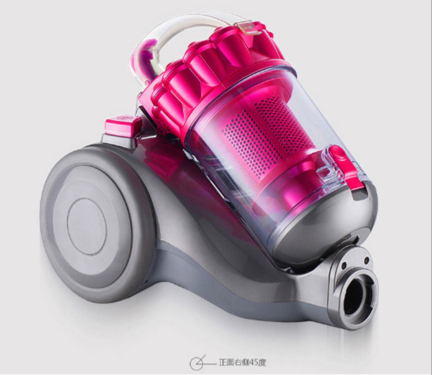 外贸出口  卧式旋风吸尘器无尘袋大功率2600W家用吸尘器扫地机