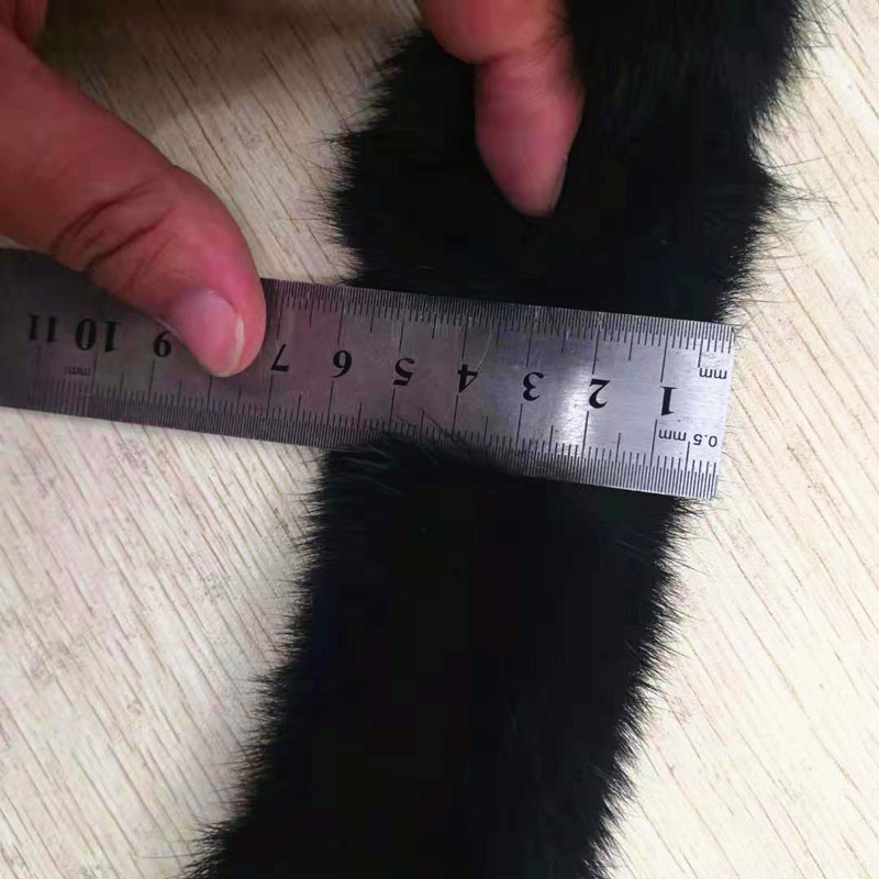 兔毛条 真兔毛 毛条 帽条 毛绒衣服边 皮草毛条 毛边