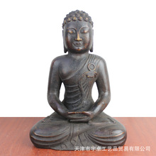 宇卓铜器纯铜佛像黄铜佛像合手释迦摩尼佛仿老做旧工艺品摆件佛祖
