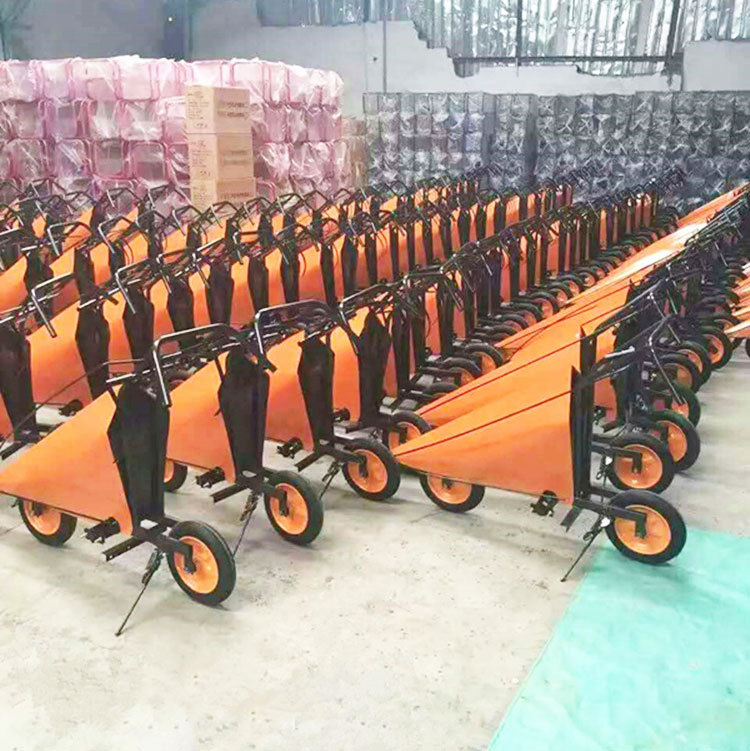 人力手推辣椒割晒机汽油单行大豆收割机锯片式柳条、秸秆收获机