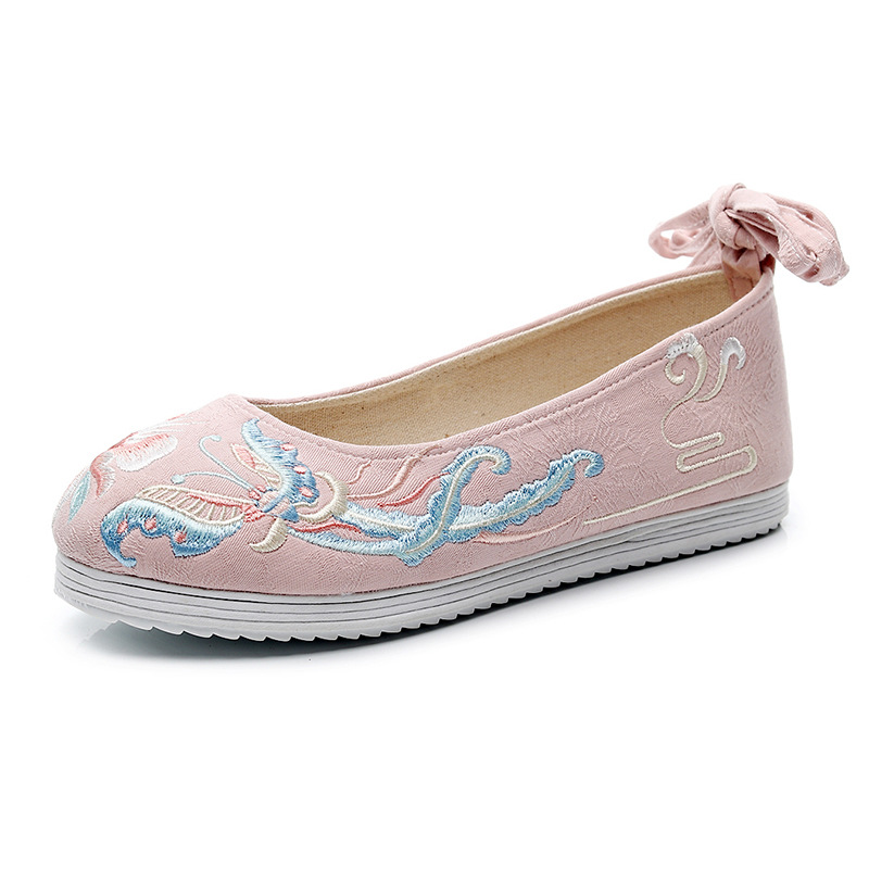 Mocassins femme en coton - Ref 3440407 Image 9