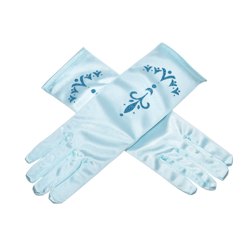 婚庆产品厂家直供新款多色手套冰雪奇缘儿童舞台演出五指手套服装配饰批发详情图9