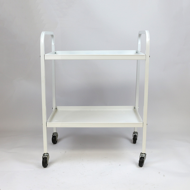 02020仪器车80*60*40cm铁质喷塑中小学理化生实验室仪器小车运输