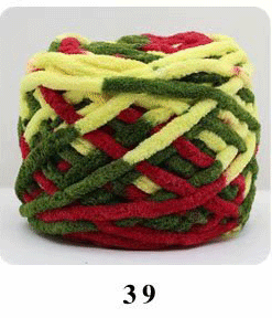 Tira de hielo hilo de una sola hebra de lana gruesa aguja de palo de tejer manta zapatillas hilo bufanda sombrero bufanda hilo de algodón fábrica al por mayor