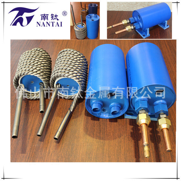 厂家批发高品质钛螺纹管换热器