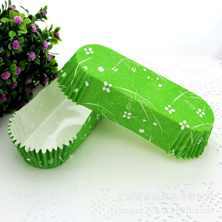 130g船型淋膜纸杯 机制耐高温防油印花蛋糕一次性纸杯