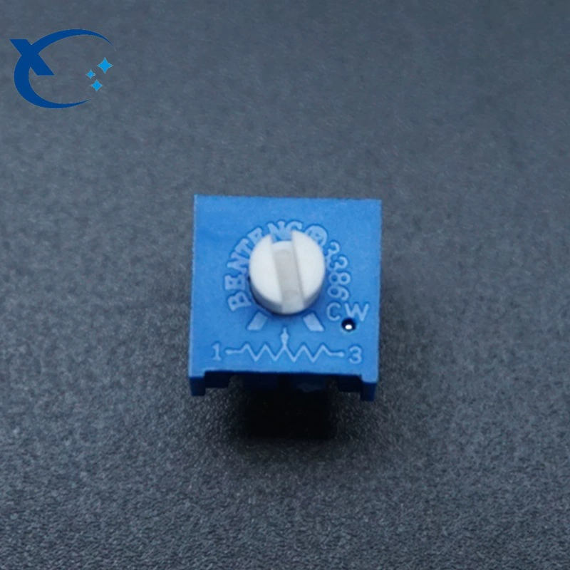 Высококачественная стеклянная глазурь 3386P с точной настройкой ручки, регулируемый потенциометр сопротивления, номер K завершен