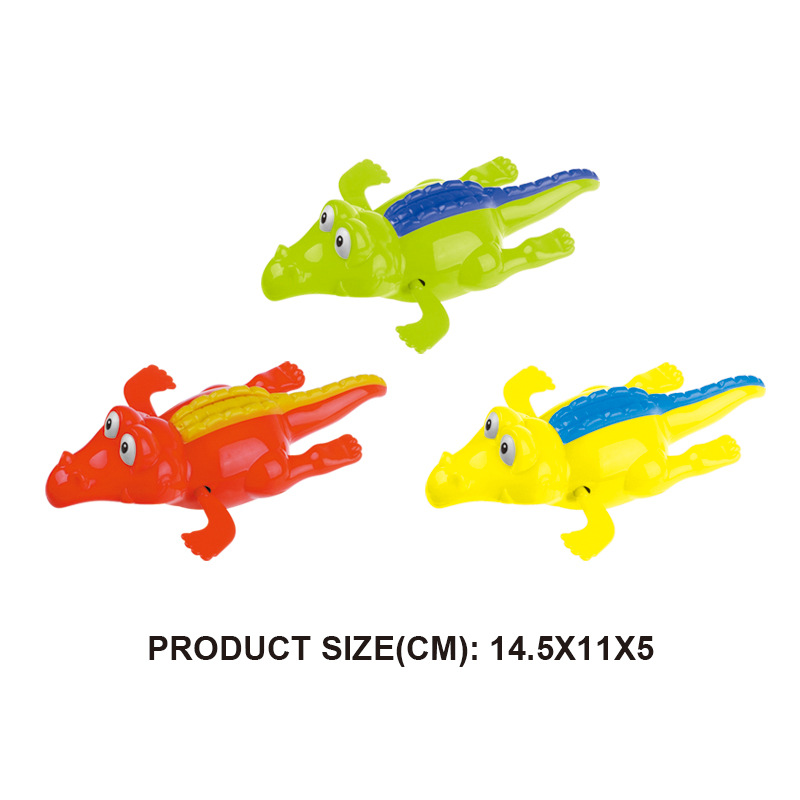 Juguete DE LOS NIÑOS pequeña tortuga relojería en la cadena natación cocodrilo Seahorse baño Baño Juguetes