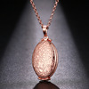 Shiying oval -shaped can open the pendant multi -layer wings photo box locket photo photo photo box